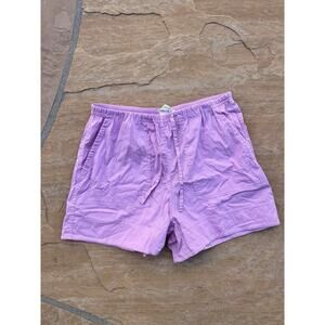 Lululemon Cotton-Blend Poplin High-Rise Short 4" M Vitapink LW7CYOS Relaxed Fit